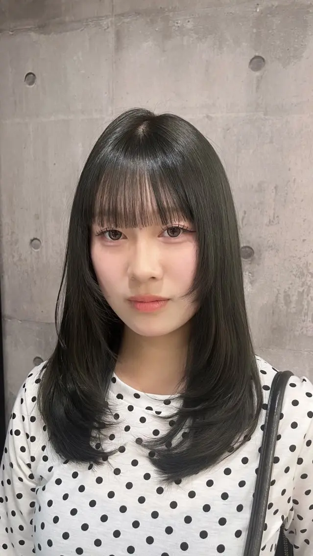 ⌇人気No.3💗⌇《☆カット➕ワンカラー》➕ケアトリートメント【誰でも何回でもご利用できます!】の写真