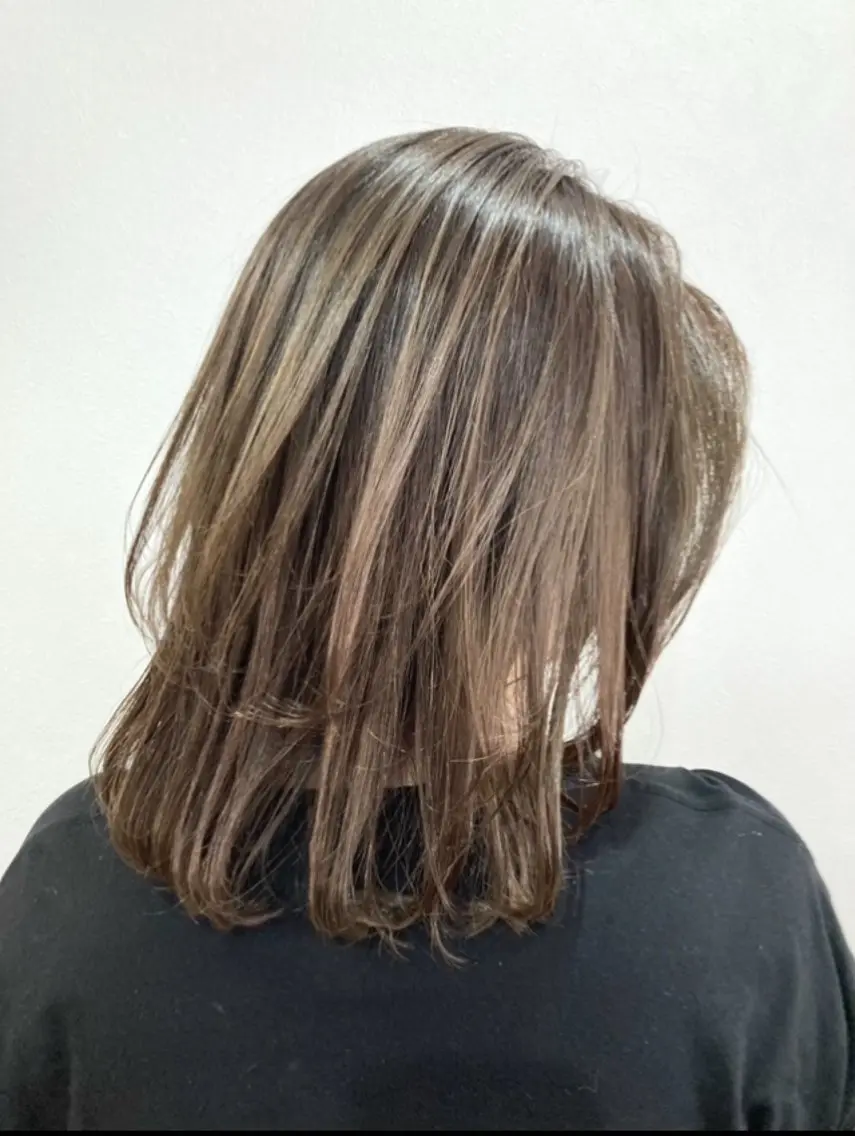 ミディアム トリートメント ヘッドスパ Annon プライベートサロンのヘアスタイル