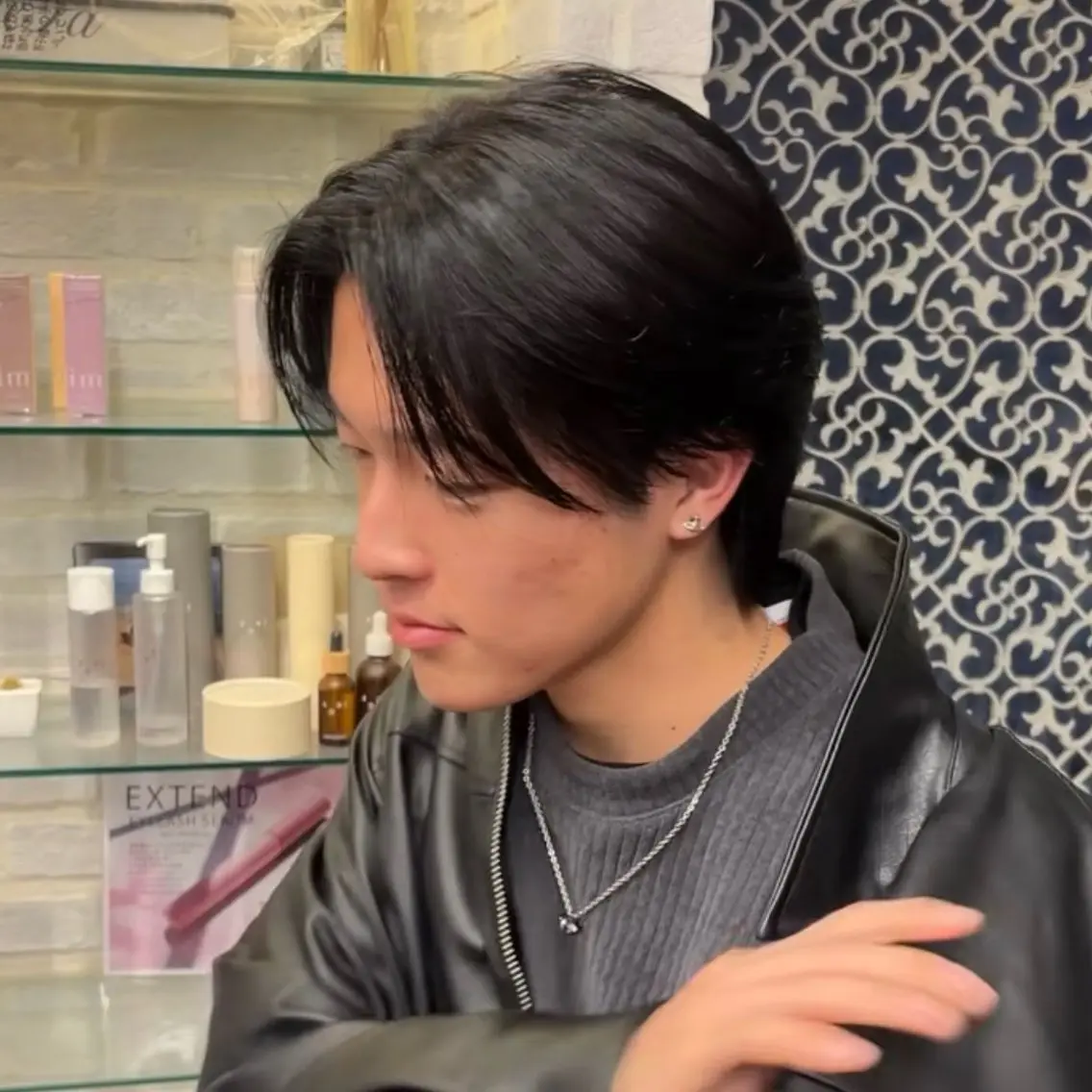 メンズ アイブロウ 刈り上げ カット パーマ 【メンズ特化美容師】 RYO/梅田のヘアスタイル