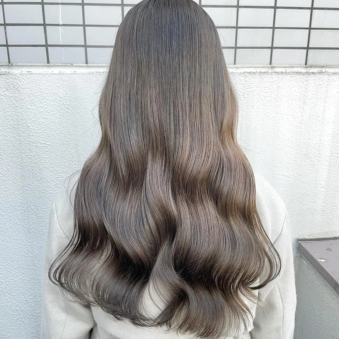 ロング カラー カット ヘアカラー トリートメント ヘアセット 赤み消しカラー 🍀JUNKIのヘアスタイル