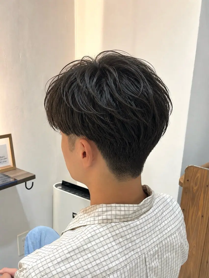 メンズ カット パーマ 池谷 茉耶のヘアスタイル