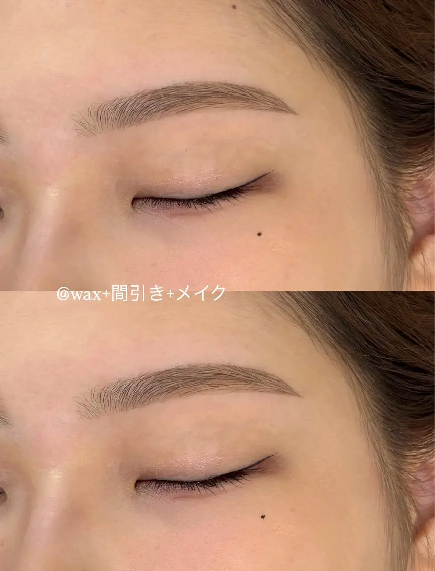 アイブロウ ワックス脱毛 眉カット その他(アイブロウ) 骨格似合わせ眉🫧 /momoka.kaのマツエク・マツパデザイン