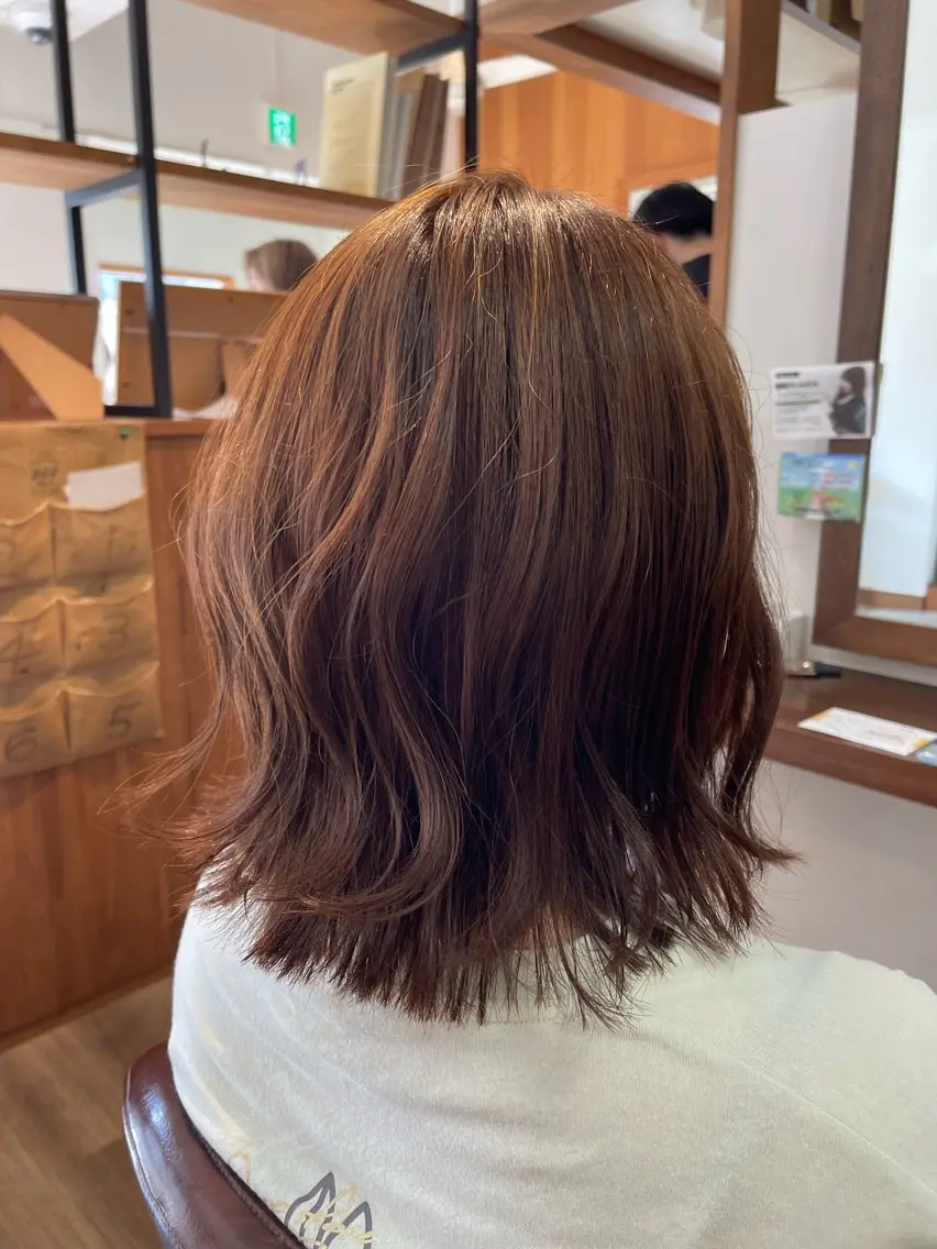 ミディアム chillout🌱 武田安未のヘアスタイル