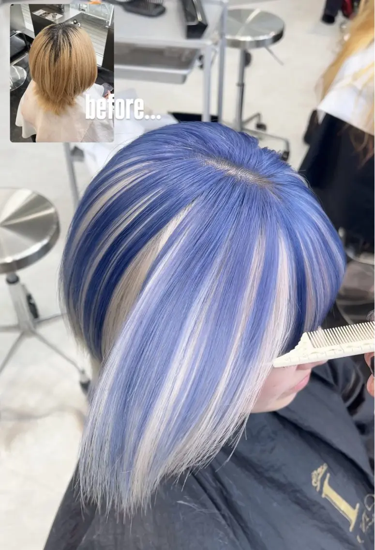カラー ヘアカラー トリートメント 髪質改善/艶髪 カラー🪞YURIAのヘアスタイル