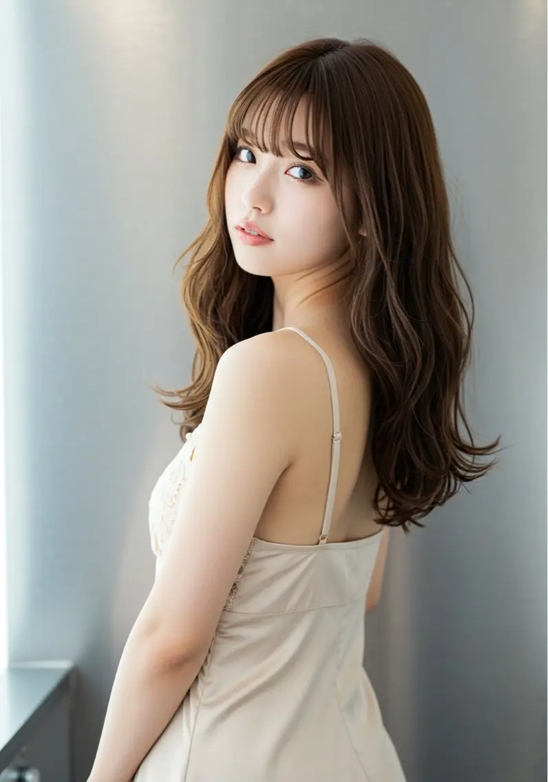 セミロング パーマ カット ヘアカラー パーマ トリートメント ❣️モテ髪❣️佐野 圭佑のヘアスタイル