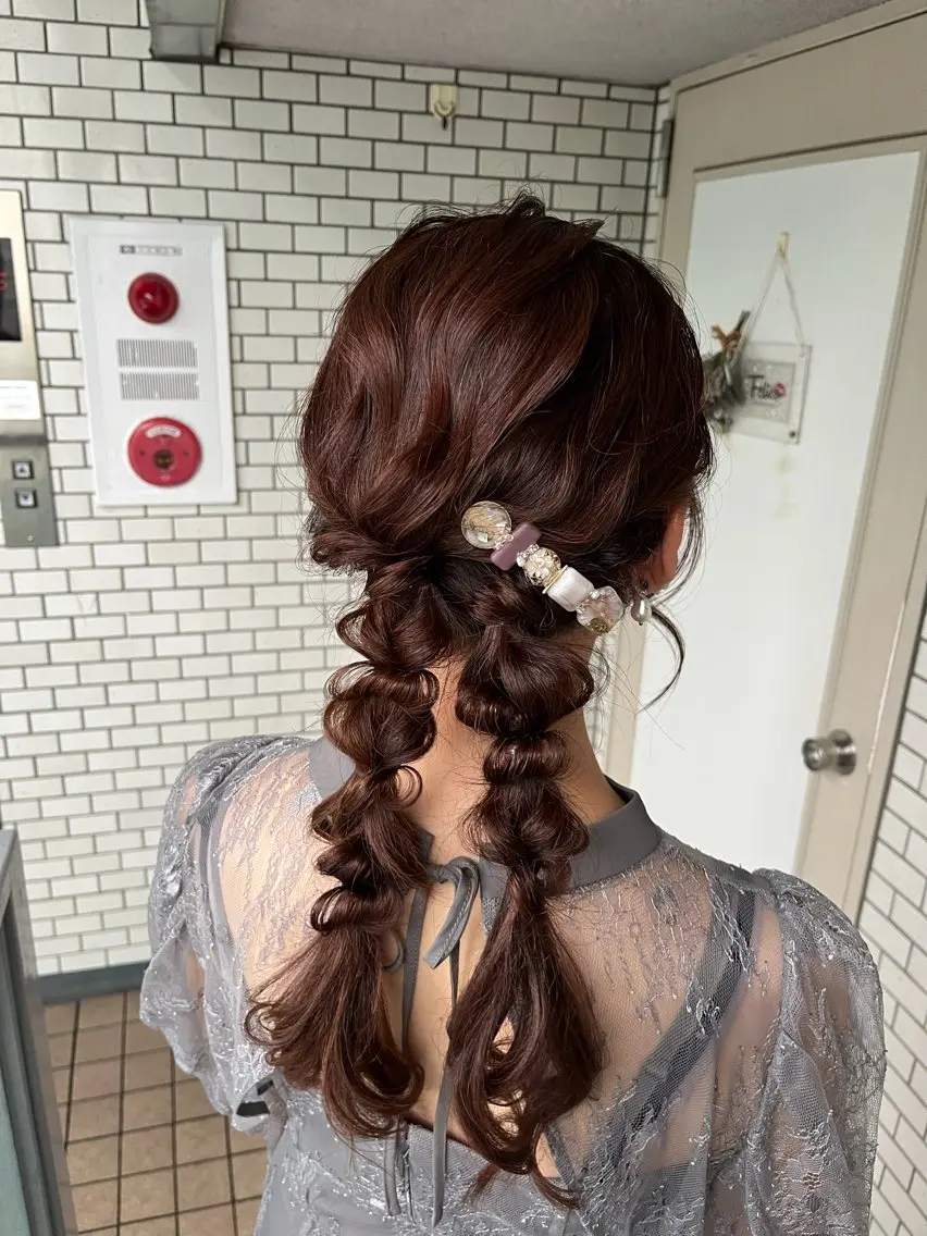 ヘアアレンジ 成人式 結婚式・ブライダル 卒業式のヘアスタイル ヘアセット 参列・イベントヘア♡ ゆいなのヘアスタイル