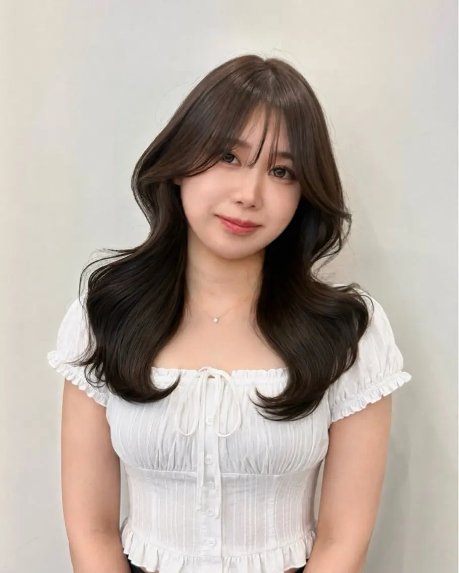 ミディアム カラー Miu 名古屋ピンク ボブモデル募集のヘアスタイル