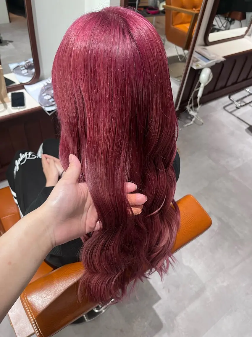 ロング カラー ヘアアレンジ カット ヘアカラー 💠urara opus💠🩵のヘアスタイル