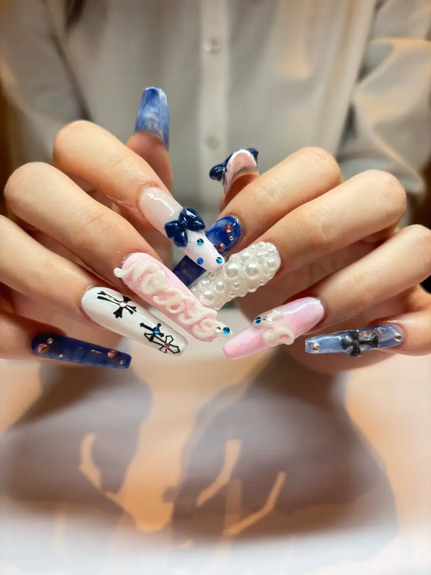 ネイル ハンドネイル 倫実/スカルプ /ガーリー/個性派のその他イメージ