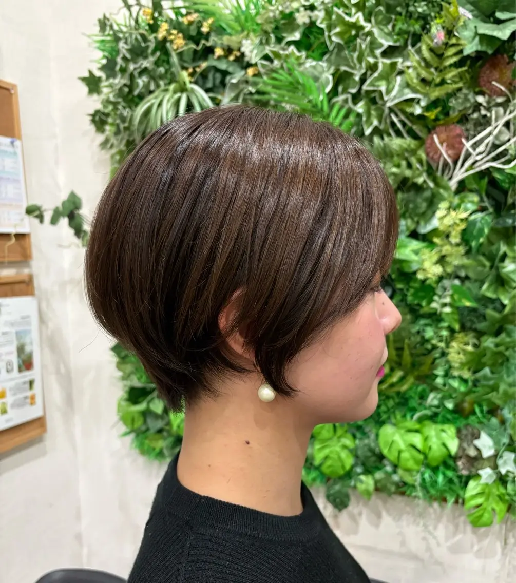 ショート 丸みショート ショートヘア N-PLANTS KOTOHAのヘアスタイル