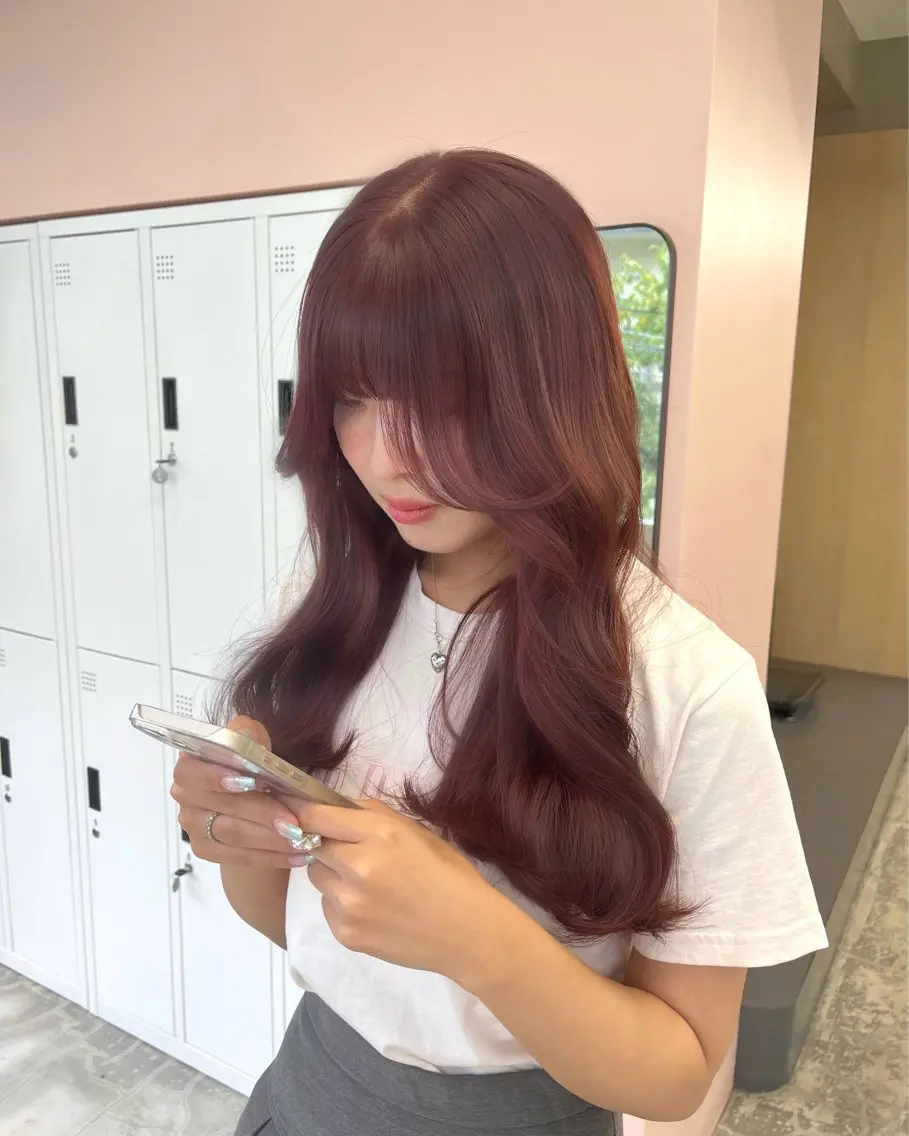 ロング カラー ayaka♡ 柔らかカラーのヘアスタイル