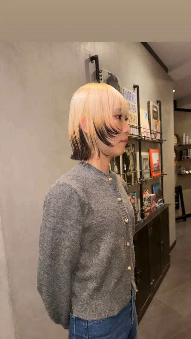 ミディアム カラー タナカ カナ🫧のヘアスタイル