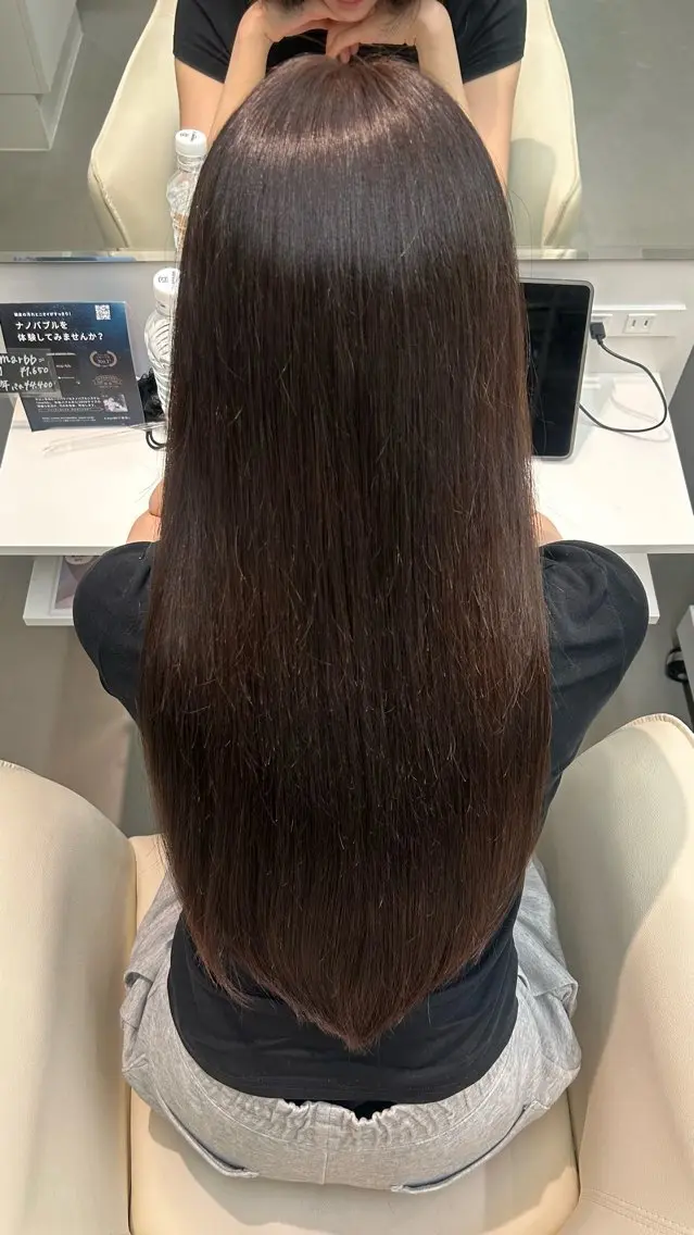 ロング カラー asterisk🫧 小林空愛のヘアスタイル