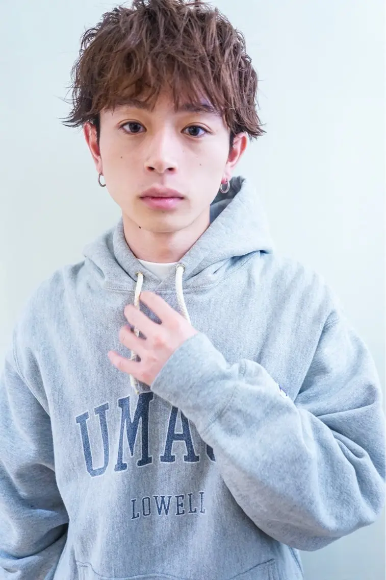 メンズ 🦕望月渉🦕 パーマ🌪️ブリーチのヘアスタイル