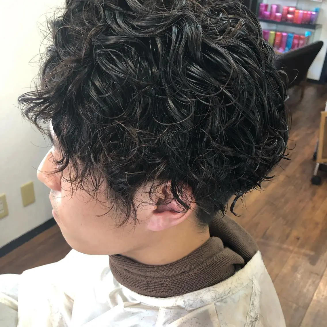 パーマ メンズ 似合わせレイヤー 🇰🇷荒木洋文のヘアスタイル