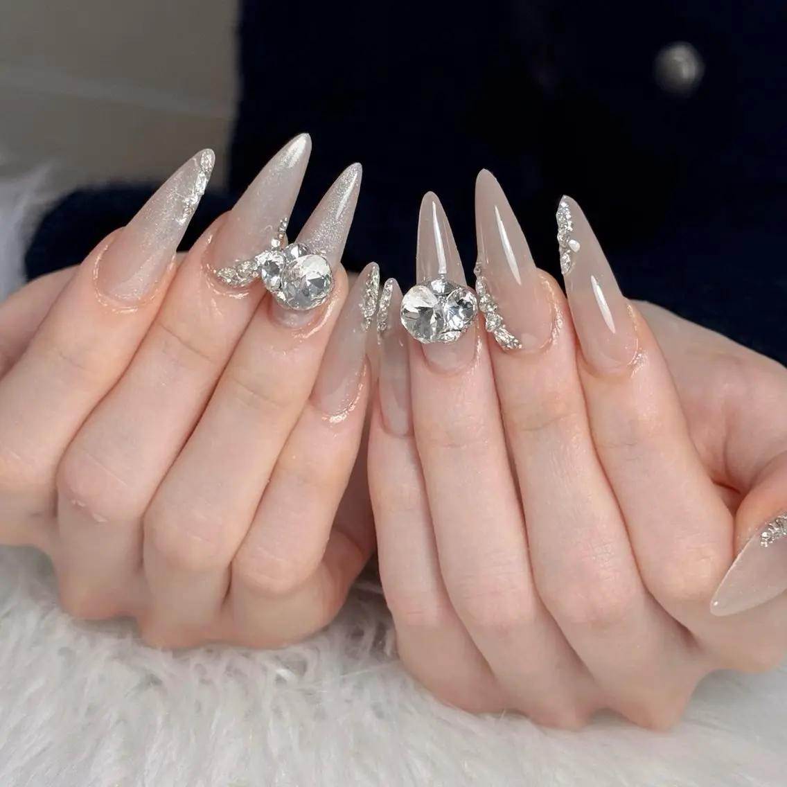 ネイル マグネットネイル ワンホンネイル nailsalon ChuColaのネイルデザイン