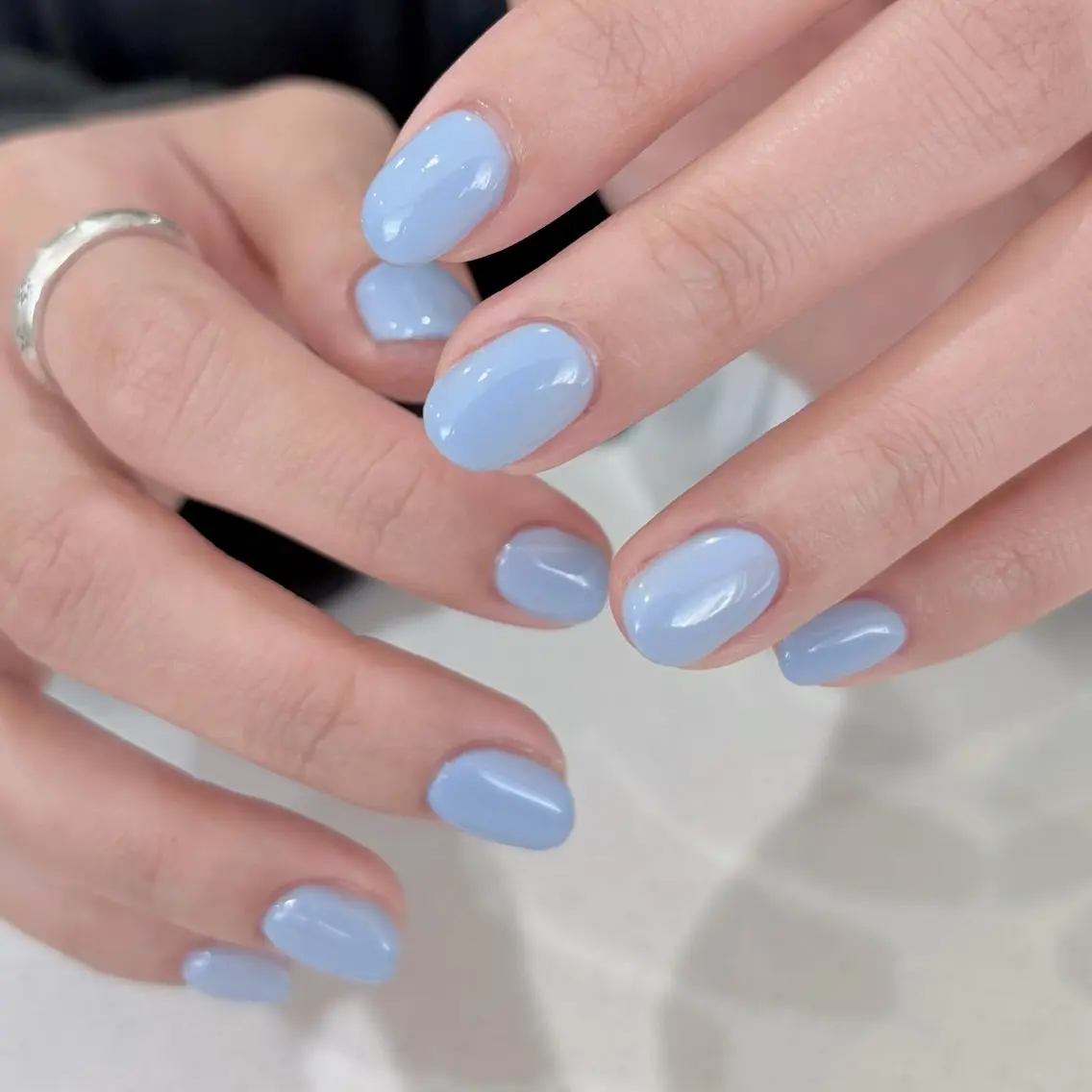ネイル ワンカラーネイル mute. maoのネイルデザイン