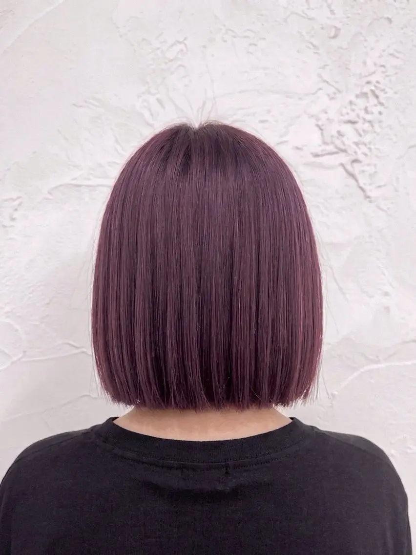 ショート カラー ヘアカラー 福元 美沙のヘアスタイル