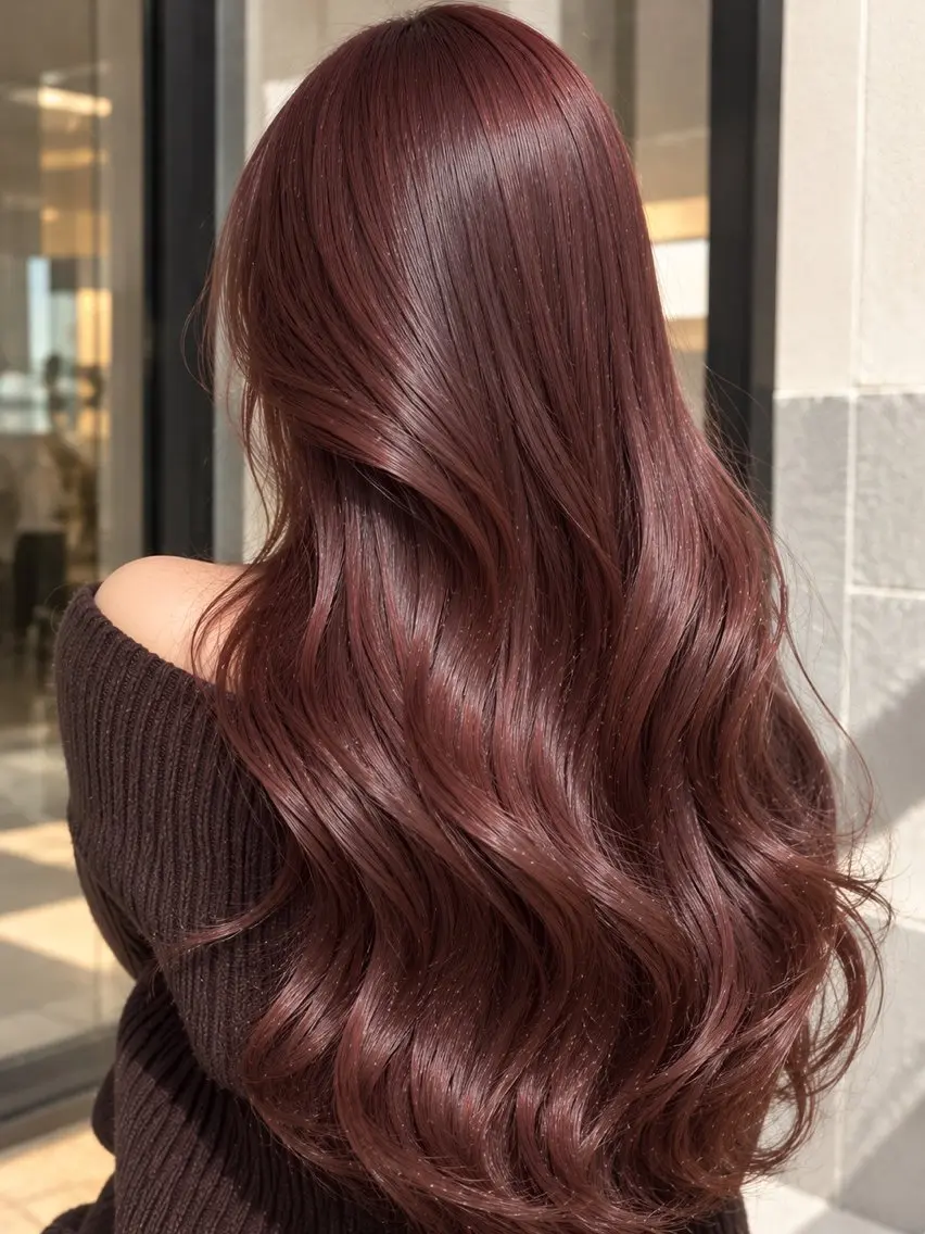 ロング 本村 あやかのヘアスタイル