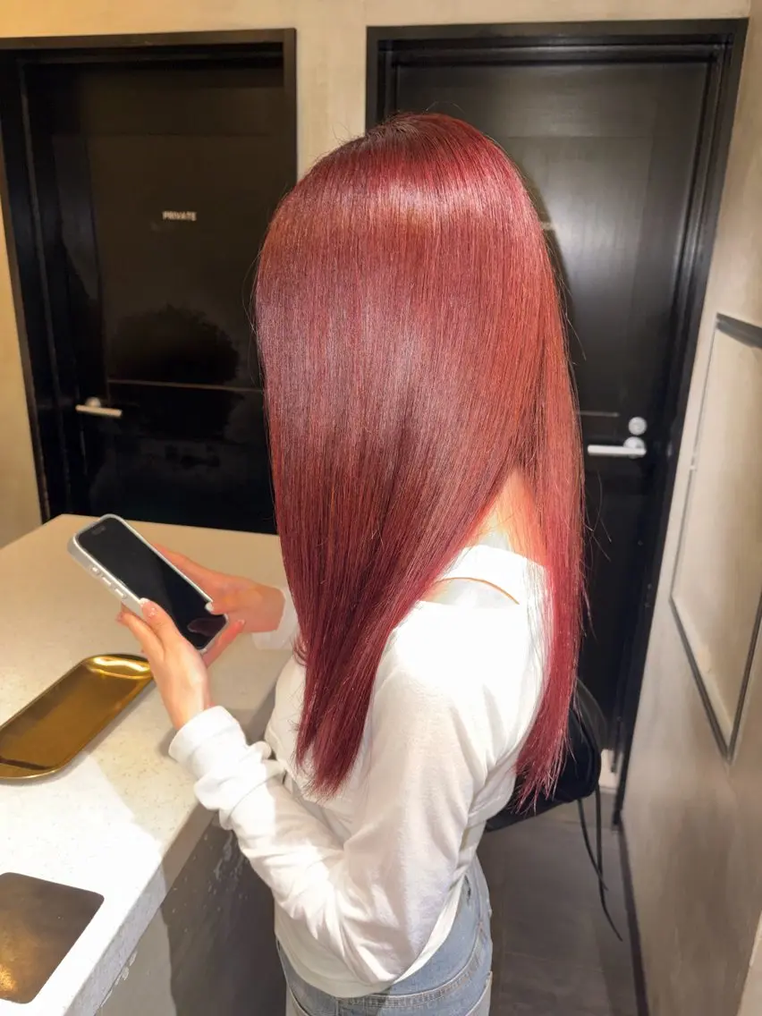 カラー ヘアカラー ナカザワ アコのヘアスタイル