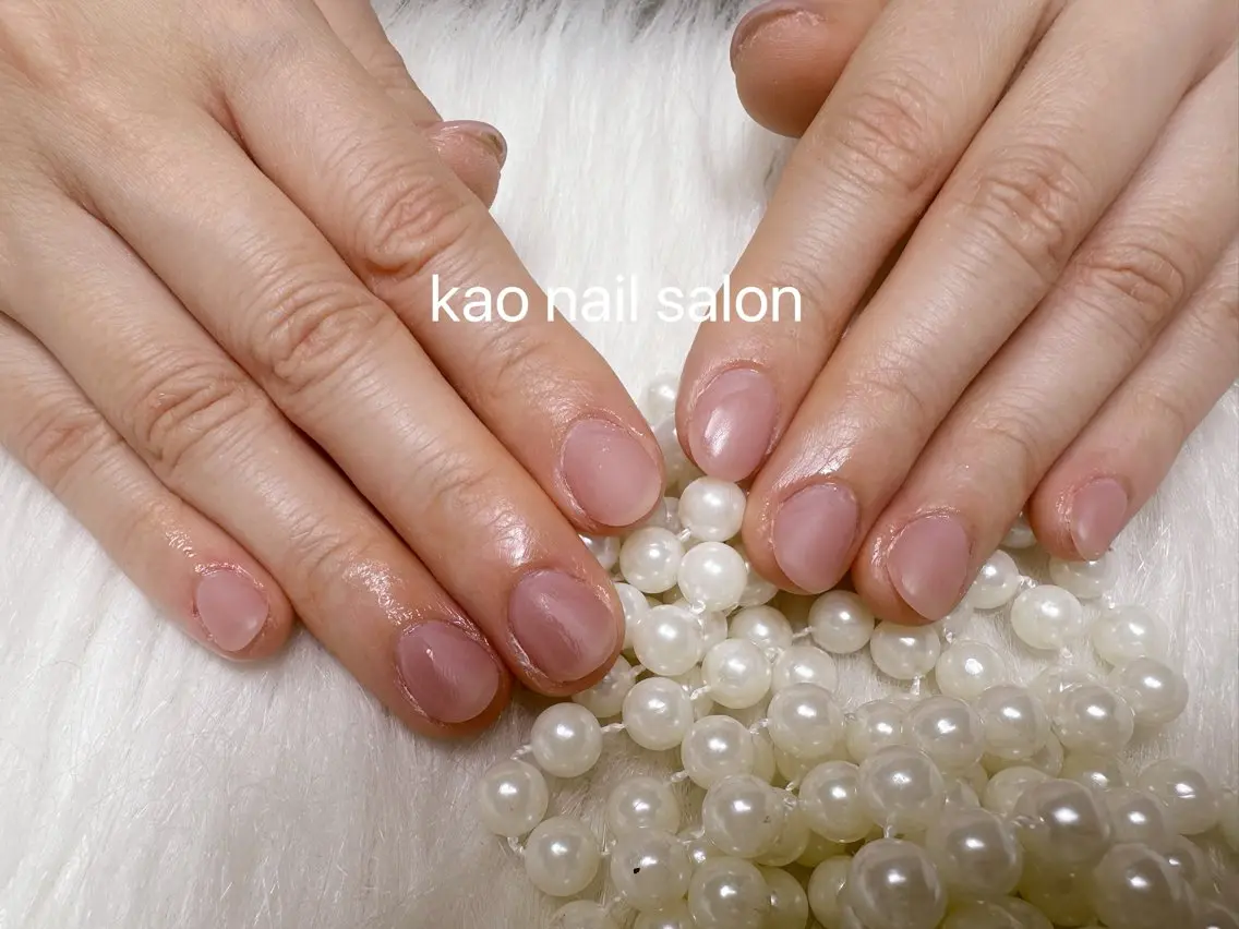 ネイル ハンドネイル kao nail マグネット/長さだしのネイルデザイン