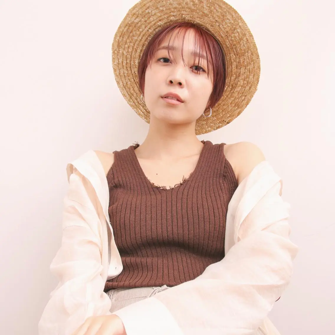 ショート カラー 艶カラー⁑ナチュラル ⁑中屋恵美🍃のヘアスタイル