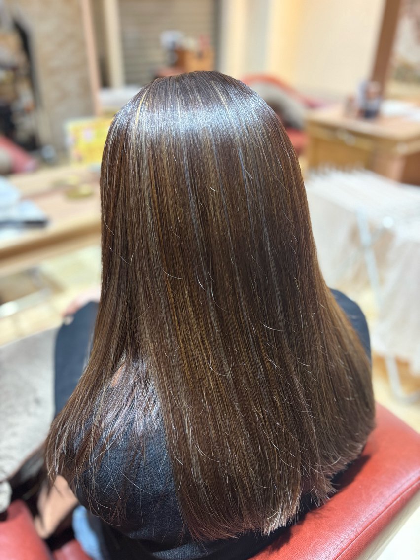 ロング さとう かなのヘアスタイル