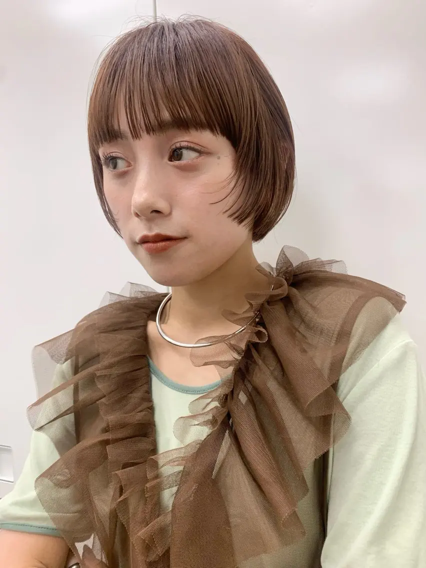 ♡前髪カット＋カラー＋バイカルテトリートメント♡の写真