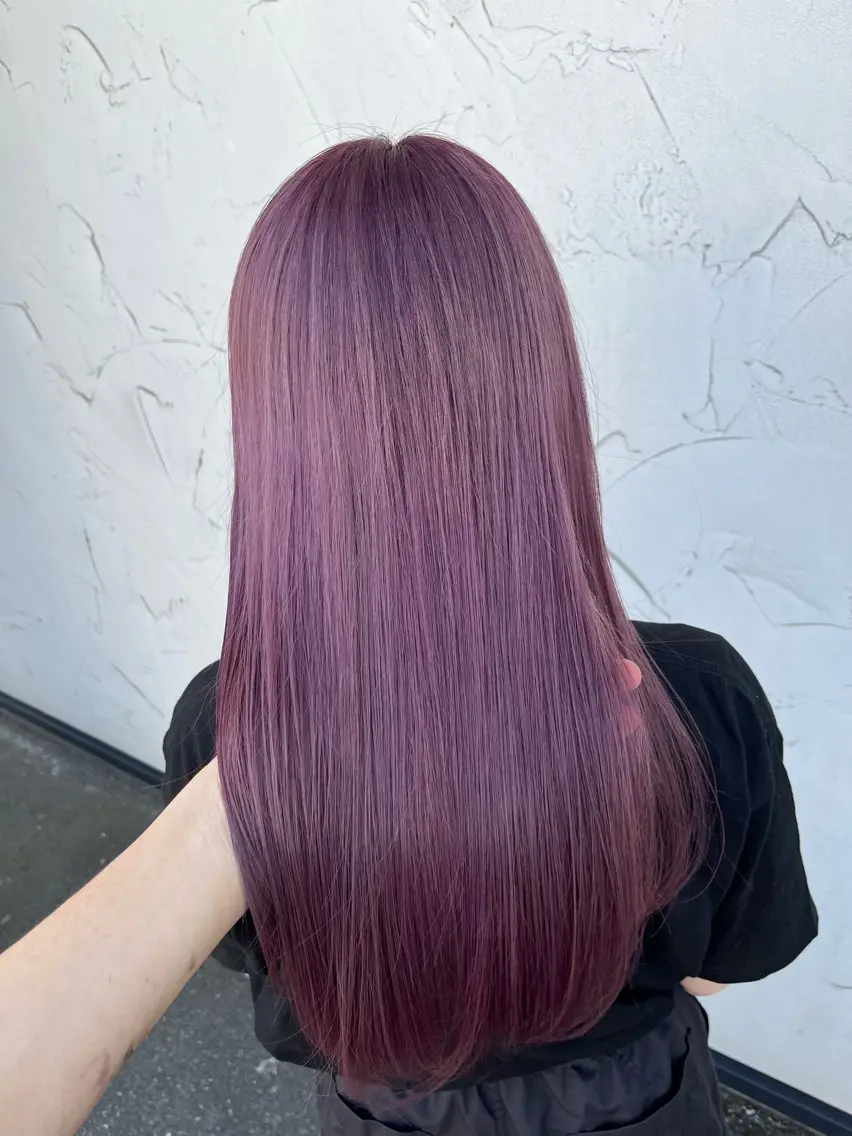 セミロング カット ヘアカラー 道下 颯人のヘアスタイル