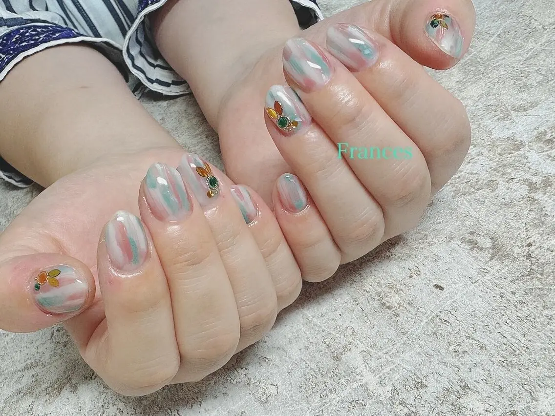ネイル Frances〜 Grace〜babaのネイルデザイン