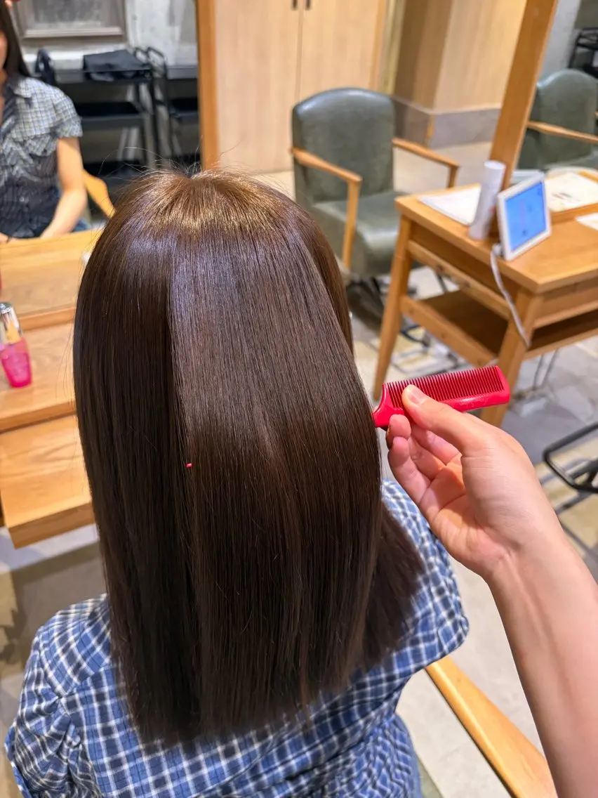 カラー ヘアカラー カラー🥣✨️/ ネイル/ミクのヘアスタイル