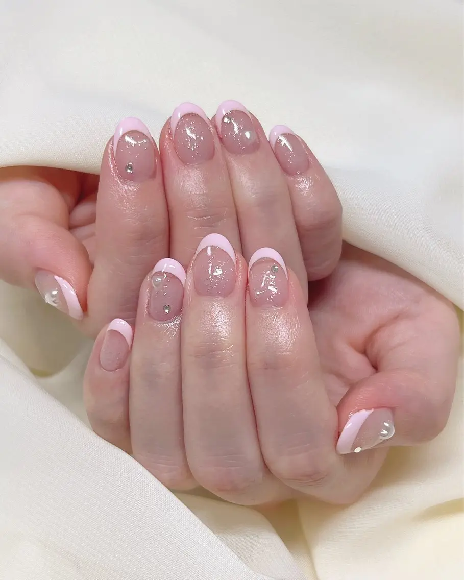 ネイル ハート シンプルネイル nail salon MUAのネイルデザイン