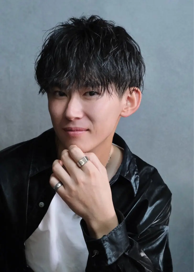 ショート パーマ メンズ 畑 悠哉のヘアスタイル