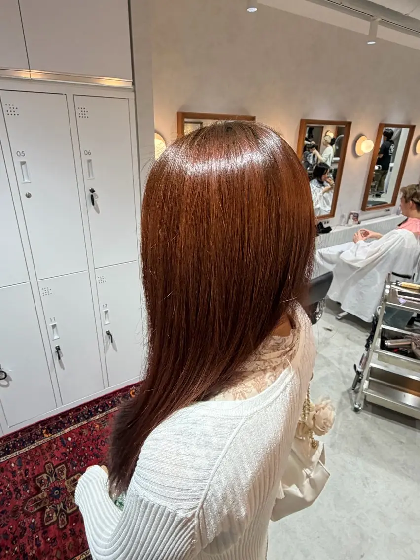 ロング カラー 髪質改善 ZEST Ivy/ シュウのヘアスタイル