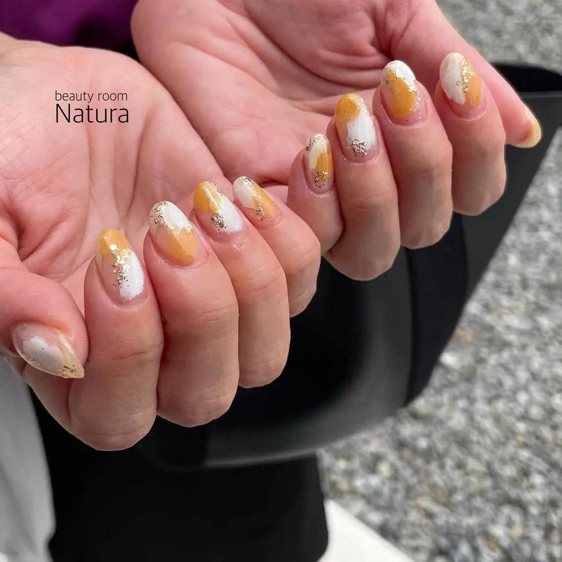 ネイル マツエク・マツパ アイブロウ ハンドネイル beautyroom Naturaのネイルデザイン