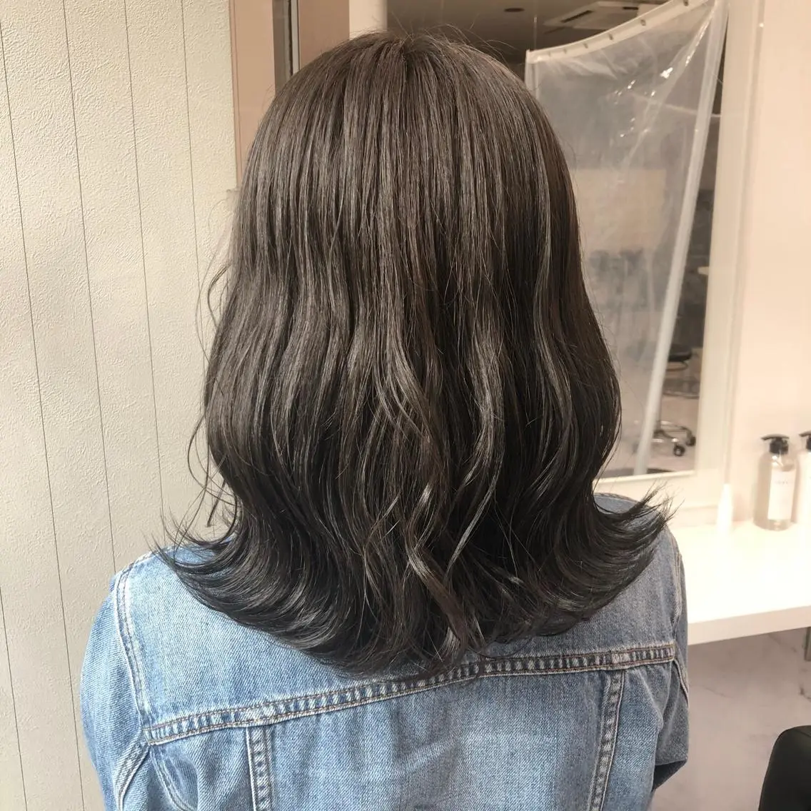 ロング カラー パーマ ヘアアレンジ メンズ キッズ ネイル マツエク・マツパ 上品＆韓国風 🥀海心🥀のヘアスタイル