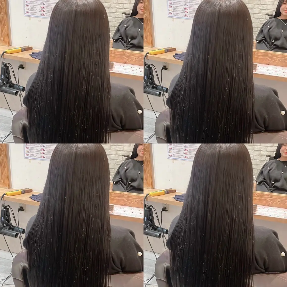 セミロング カラー Minami. 🩵 再現性特化ヘアのヘアスタイル