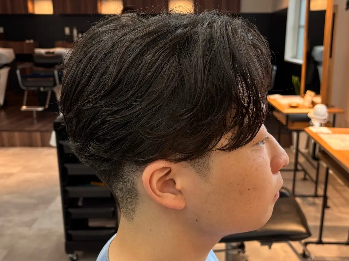 ショート メンズ 🔥フェードカット/ パーマ特化🔥/森のヘアスタイル
