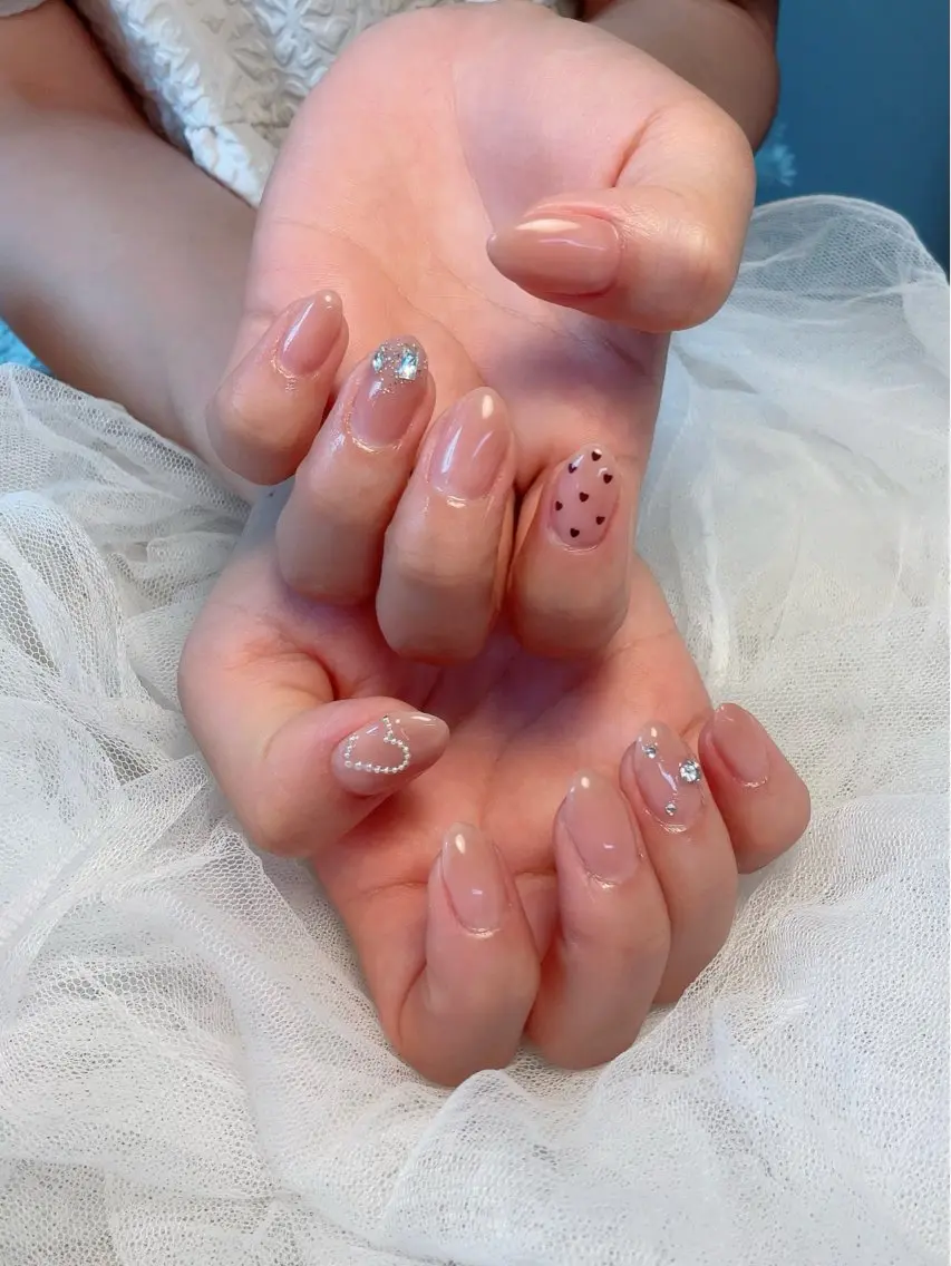 ネイル アートネイル ワンホンネイル nail salon Ninaのネイルデザイン