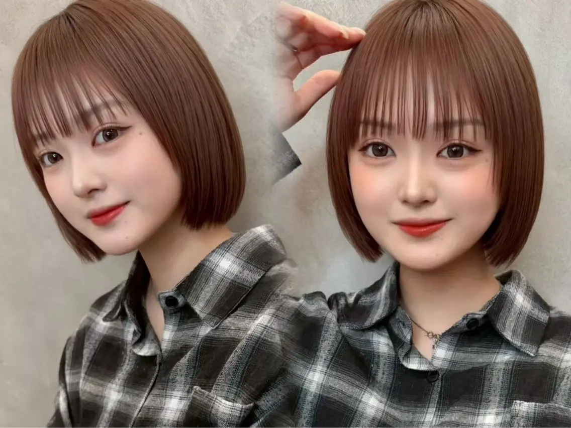 ショート レイヤー/ ダブルカラーセナ🎀のヘアスタイル