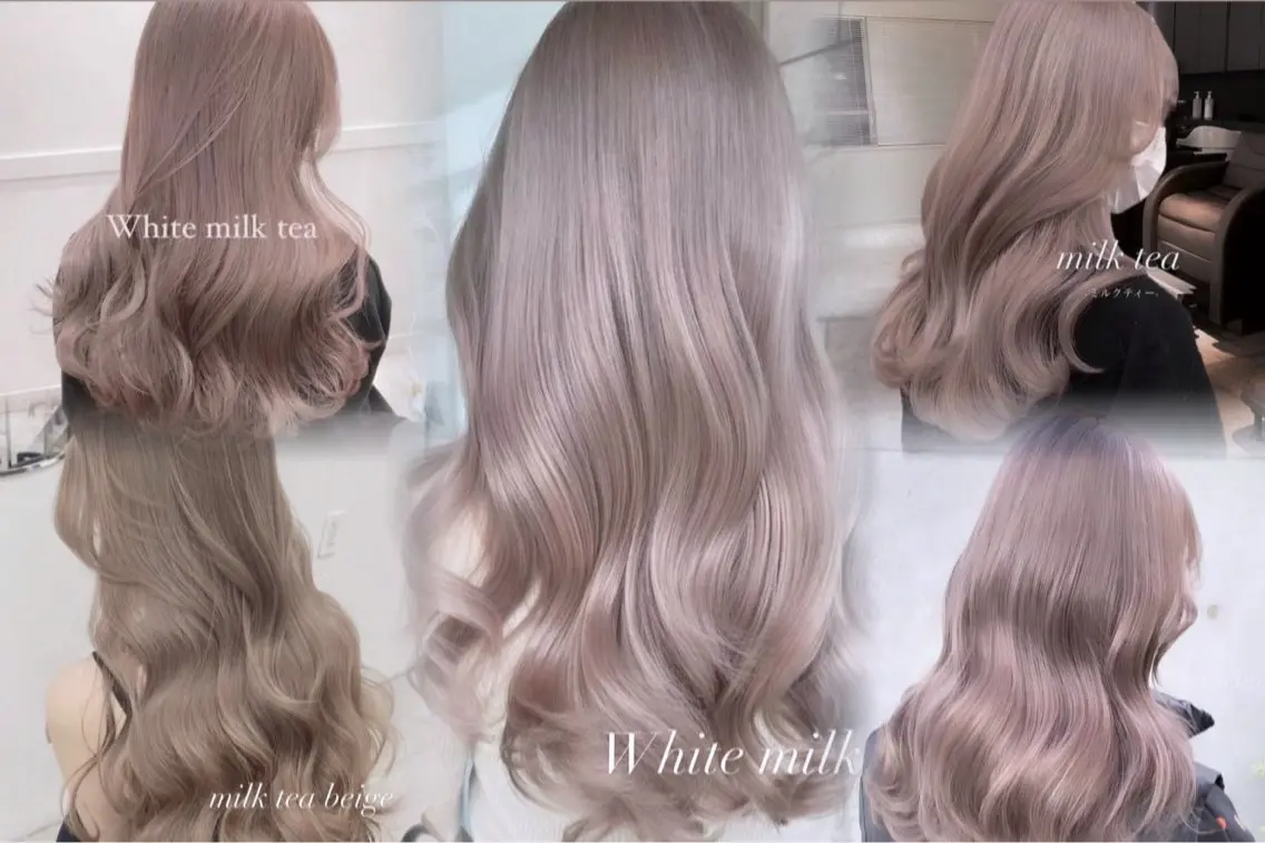 ロング ✨ ラフィス川崎✨ しゅけ髪質改善カラーのヘアスタイル