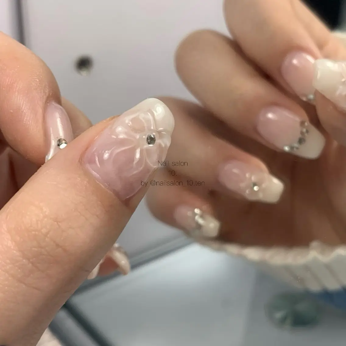 🪽撮影モデルおまかせデザイン 【 韓国ネイル・ワンホンネイル等 】の写真