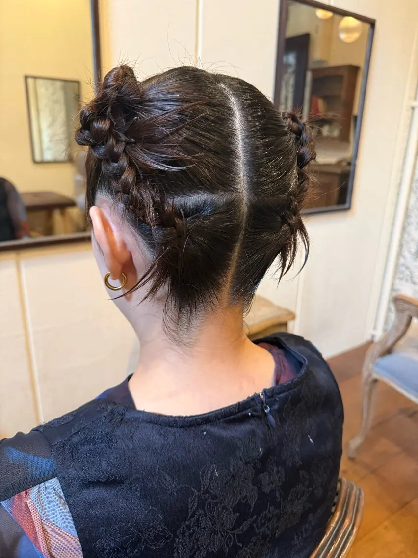 ミディアム ヘアセット 🦢ｍａｉｋｏ｜町田 ヘアセット・浴衣🫧のその他イメージ