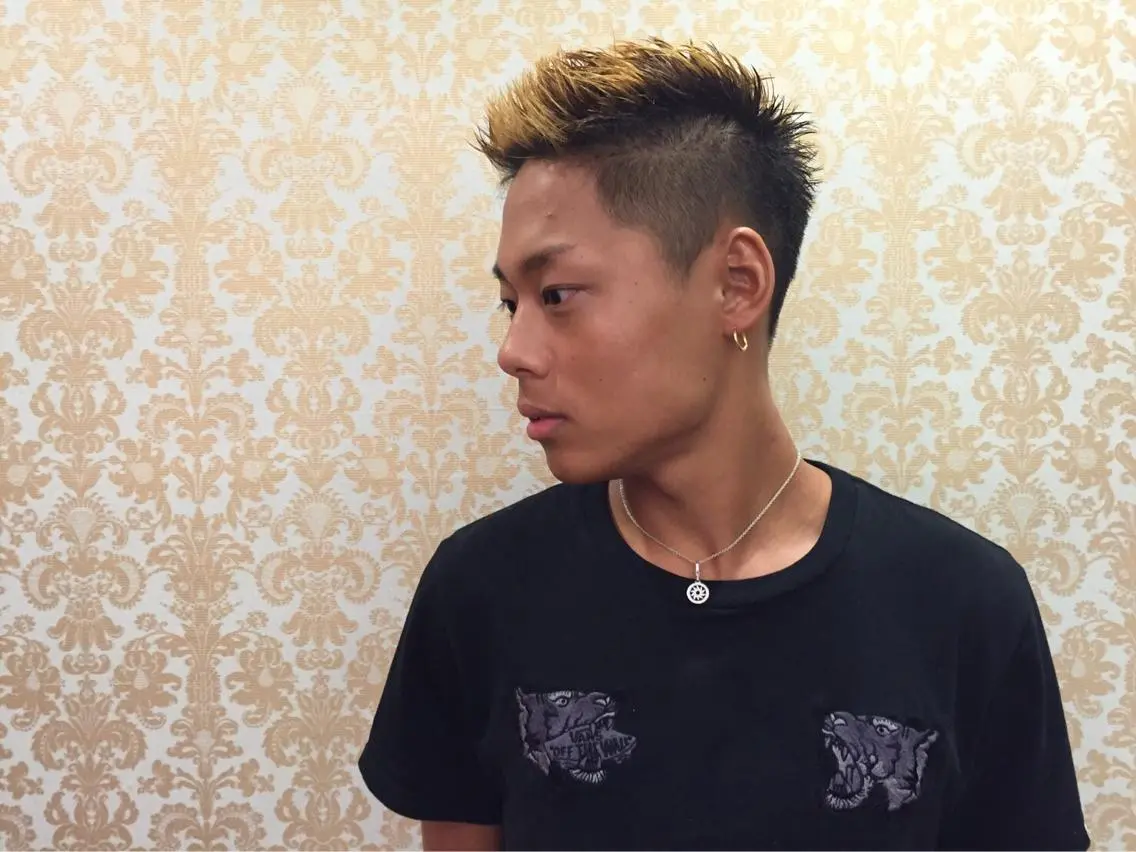 ショート カラー メンズ メンズベリーショート ベリーショート ショートヘア 髪質改善美容師 中村 一のヘアスタイル