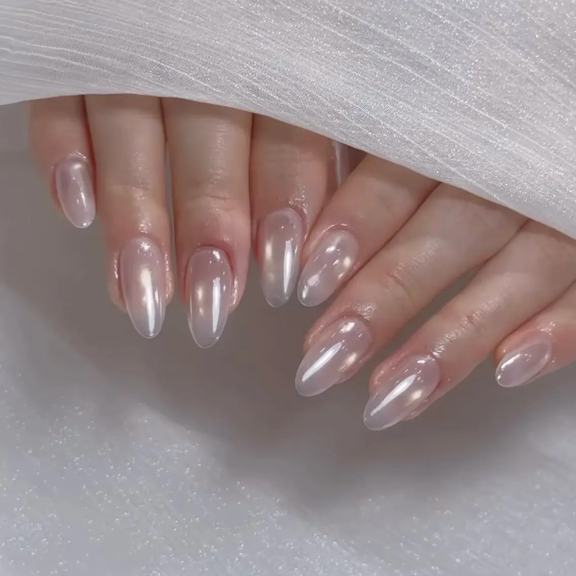 ネイル キラキラネイル 韓国ネイル マグネットネイル 夏ネイル ワンホンネイル ハンドネイル Sully Nail Labのネイルデザイン