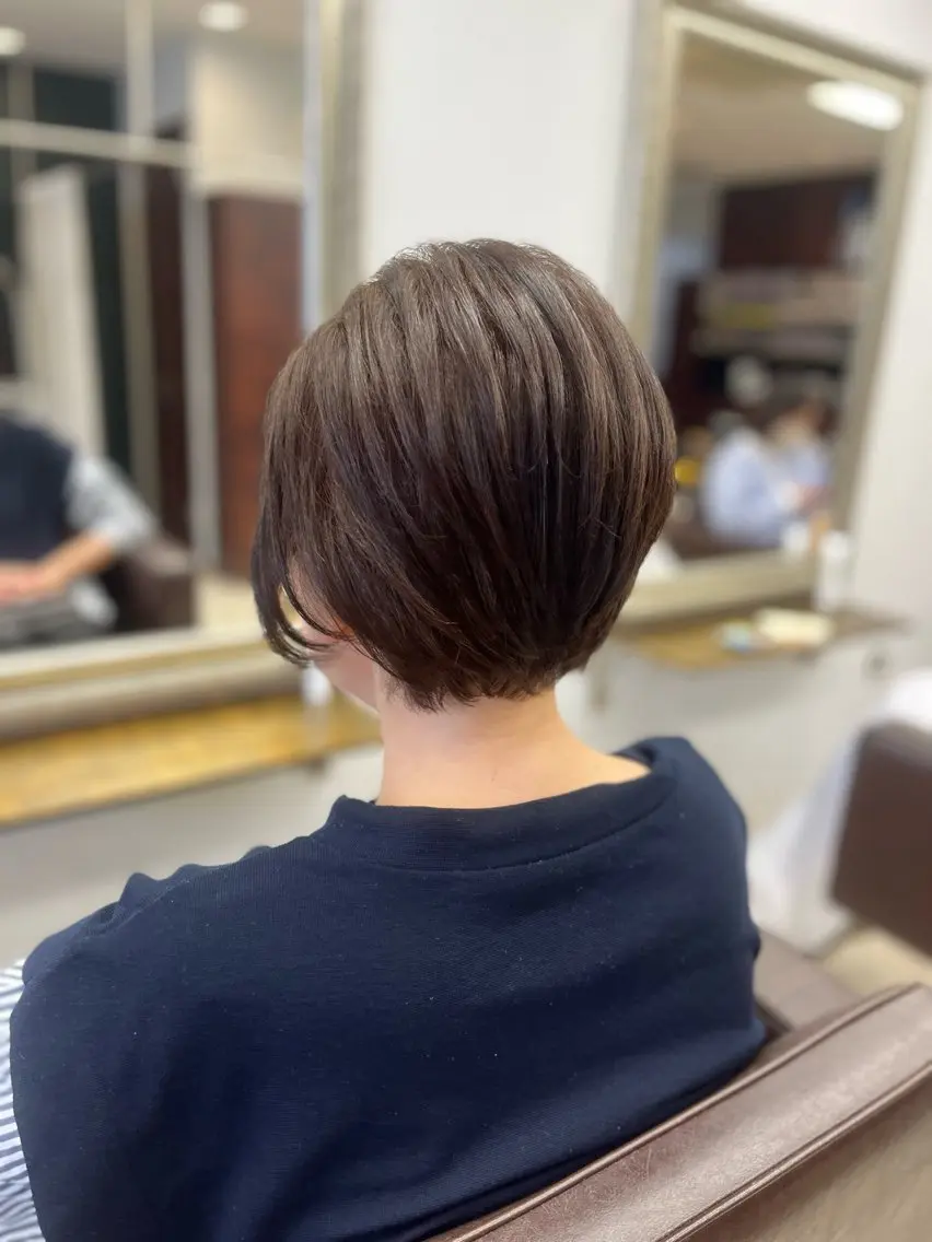 ショート 産休の為お休みです! 小島凜のヘアスタイル