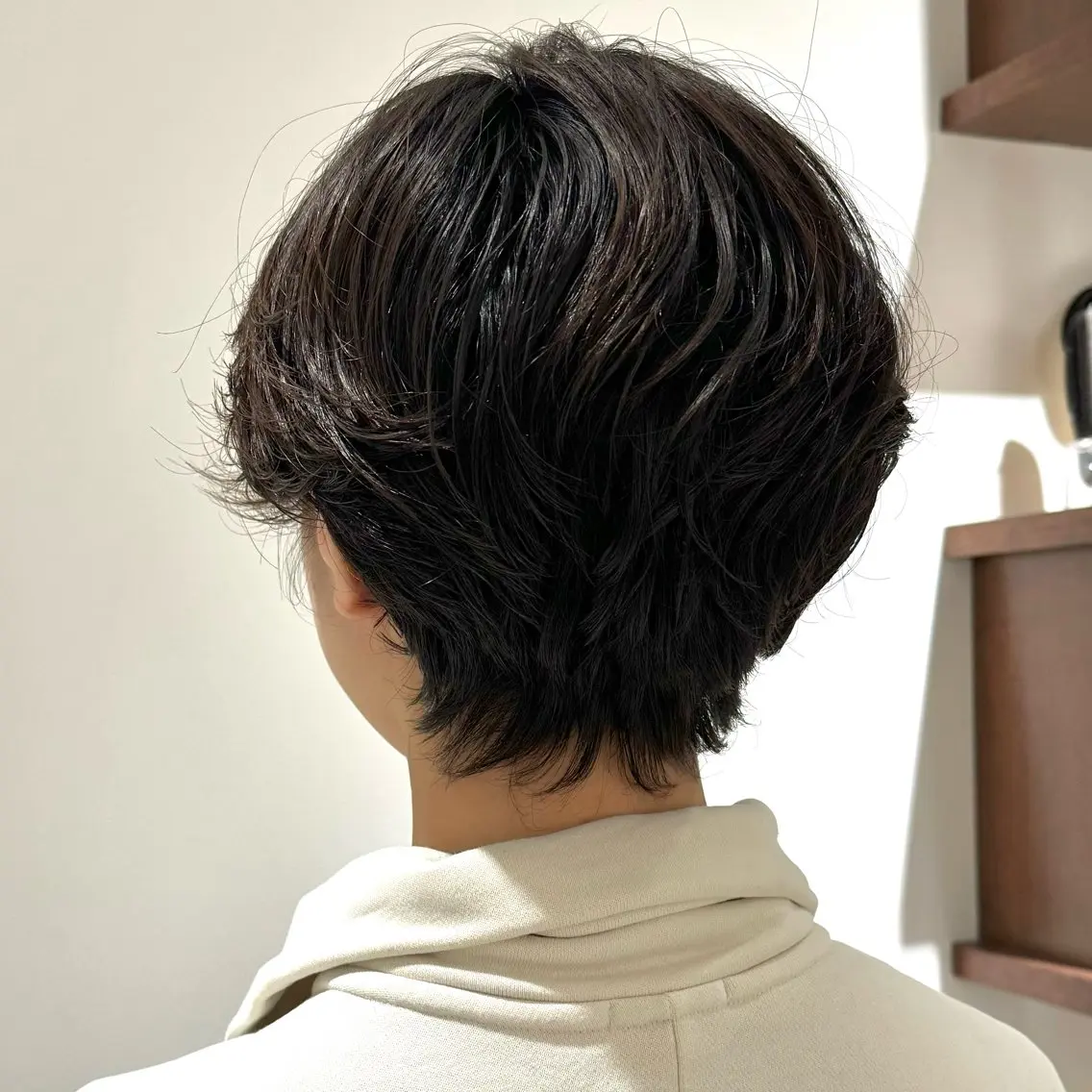 ショート パーマ ハンサムショート ショートヘア ひなた あゆみのヘアスタイル