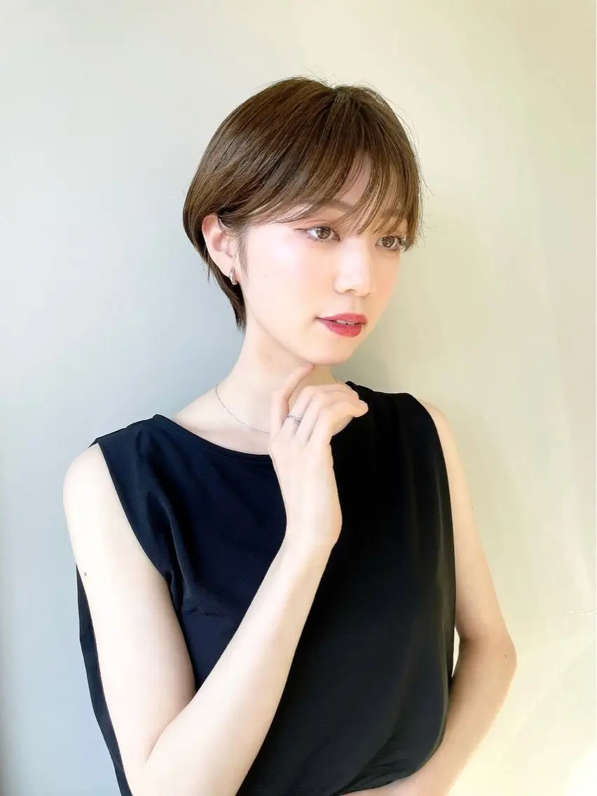 ショート 渋谷ショート、パーマ 美容師vain はるのヘアスタイル