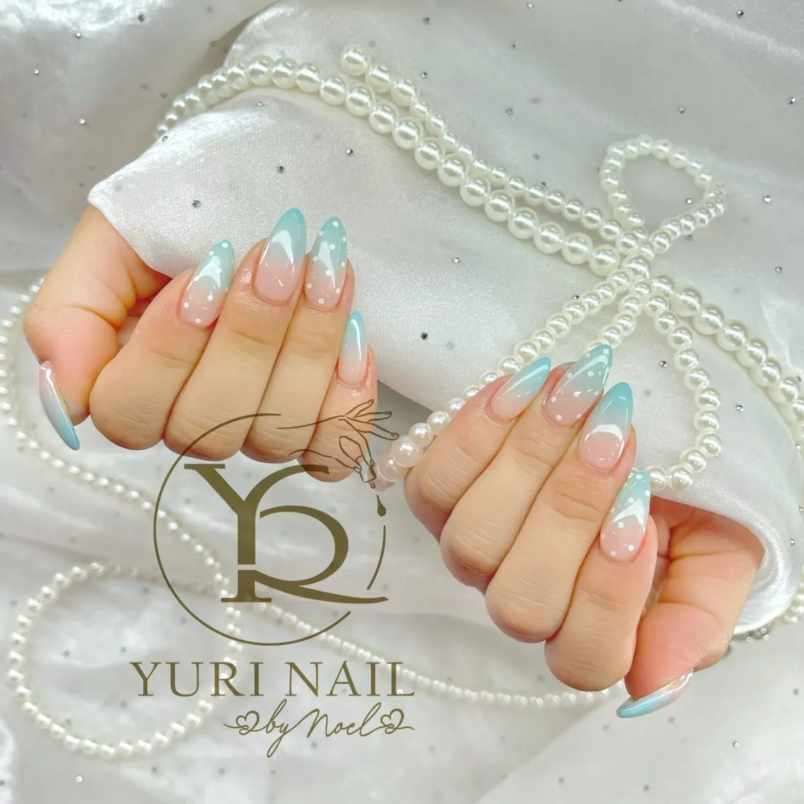 ネイル チークネイル フットネイル フレンチネイル グラデーション キラキラネイル ハンドネイル フットネイル ハンドケア YURI Nail Funabashiのネイルデザイン