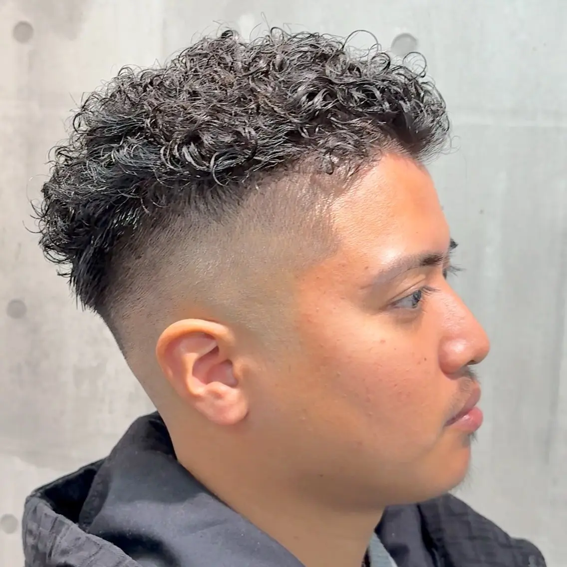 ショート パーマ ヘアアレンジ メンズ MENIN メンズ サロン 望月 涼太のヘアスタイル